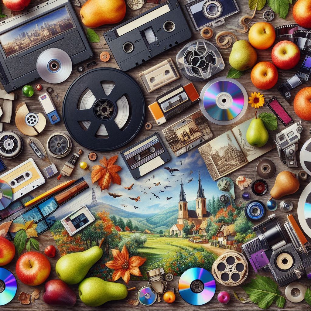 Poprawa jakości nagrań VHS w Bieżuniu – technologia AI i SI