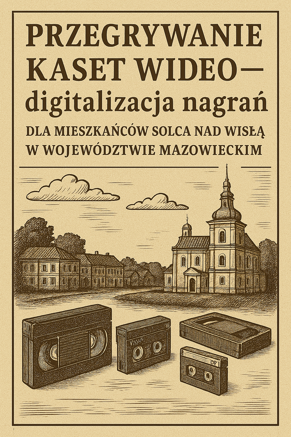 Solec nad Wisłą – gdzie historia spotyka się z digitalizacją! Zachowaj swoje wspomnienia na nowoczesnych nośnikach