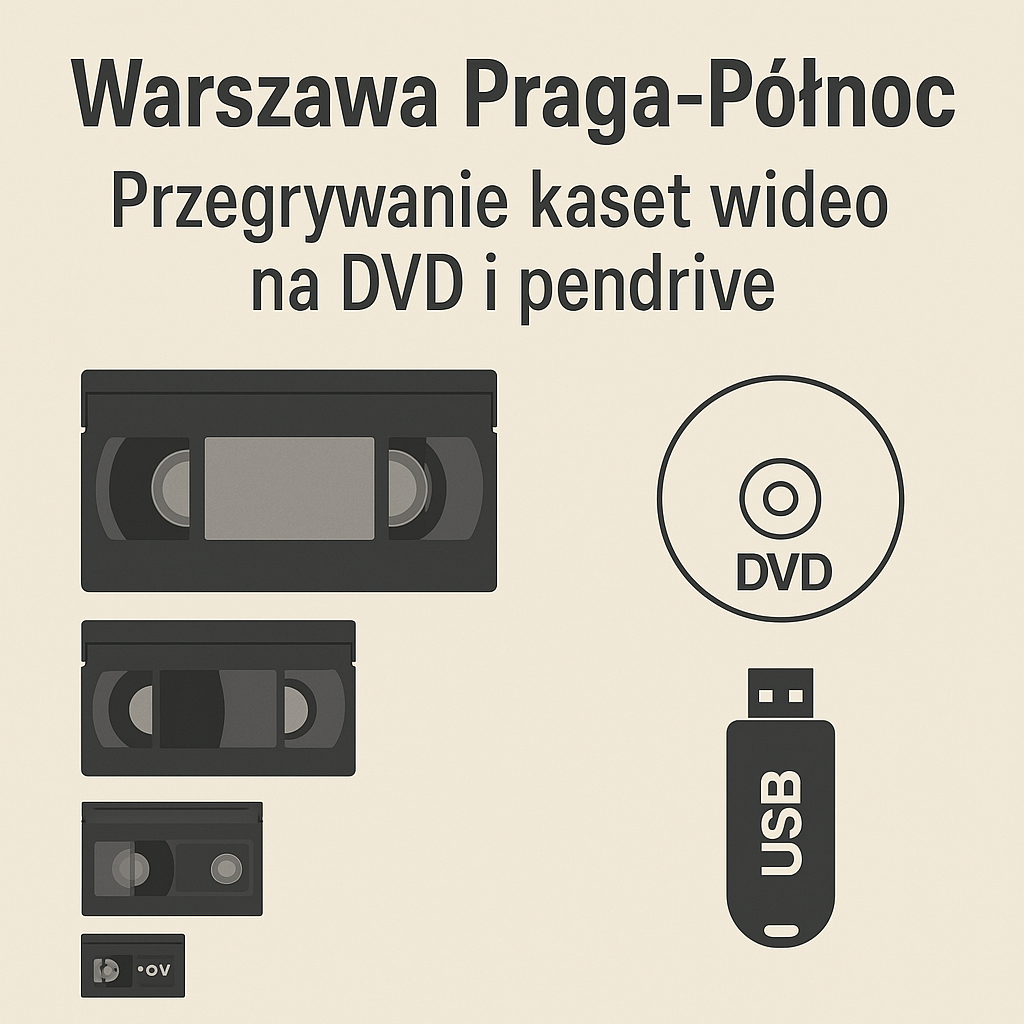 Warszawa Praga-Północ – zachowaj wspomnienia na lata dzięki cyfrowej technologii